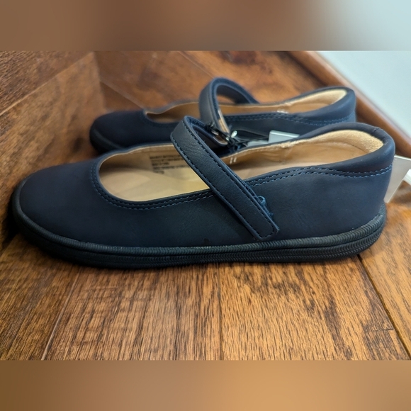 NWT Girls' Omega Ballet Flats - Cat & Jack Navy Size 1 - Picture 8 of 13